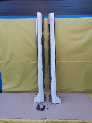 Volvo v60 ii 10-13 r-design молдинг поріг ліва права комплект 614-46 фото №1