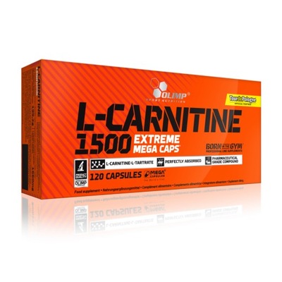 Olimp L-Carnitine 1500 Extreme Mega Caps 120 kaps