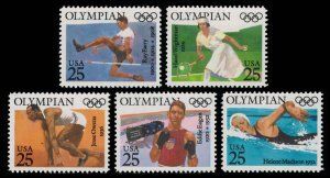 Stany Zjednoczone 1990 Znaczki 2093-7 ** sport igrzyska olimpijskie medale