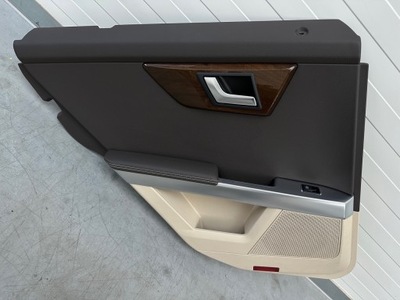 Оббивка двері обшивка лівий задній задня mercedes glk 204 x204 фото №1