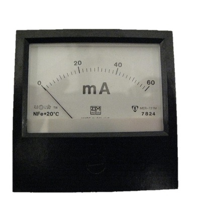 Miliamperomierz „Mera” MER-63TM 0-60mA