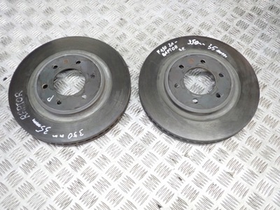 Тормозные диски тормозные передние перед пара 350 mm ford f150 3.5 raptor 2024 фото №1