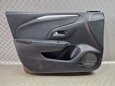 Обшивка обивка дверь левый перед opel corsa f фото №1