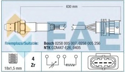 SONDA LAMBDA OPEL  