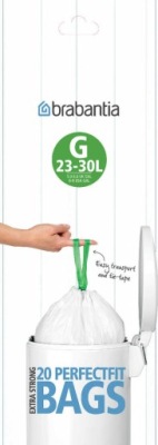 WORKI NA ŚMIECI 30L ROZMIAR G 20SZT. BRABANTIA