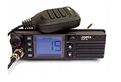 CB RADIO JOPIX AP 6 AM/FM 12/24 V VOX radio 1DIN