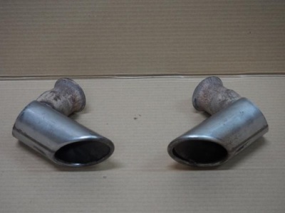 Защита наконечник выхлоп porsche 911 99611125155 фото №1