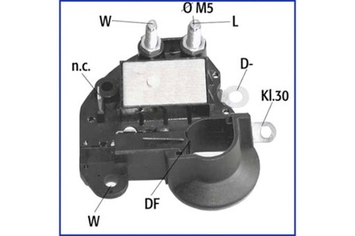 HITACHI REGULADOR DE TENSIÓN FIAT BRAVO BRAVA  