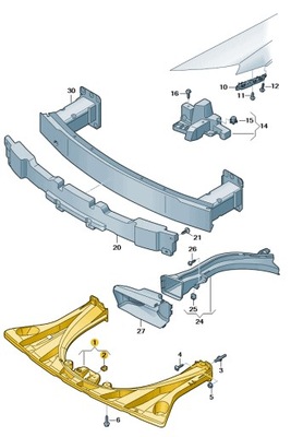 Nowe оригинальные audi оригинальный номер вкладыш 9j1807617a фото №1