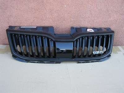 РЕШЁТКА SKODA OCTAVIA III RS 5E0853653A ПОВРЕЖДЕННЫЙ