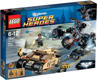 LEGO 76001 SH Batman vs Bane: Pościg w Tumblerze