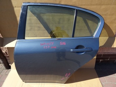 Infiniti g37 двері ліва лівий задні задня фото №1