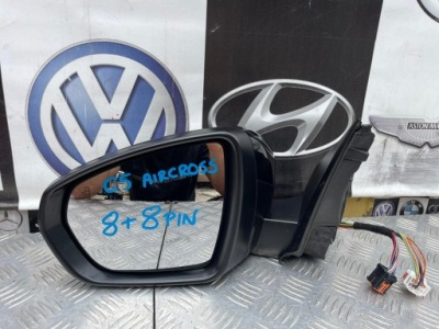 Citroen c5 aircross дзеркало ліва пошкоджені 16pin 21r. фото №1