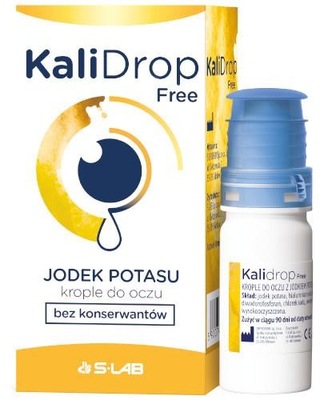 KaliDrop Free krople do oczu z jodkiem potasu 10ml