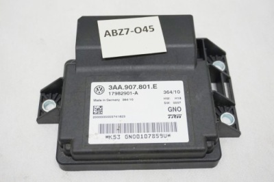 Модуль гальма ручного vw passat b7 3aa907801e фото №1