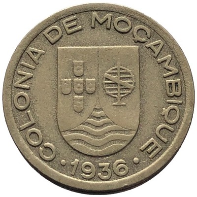 87125. Mozambik - 50 centavo - 1936r.