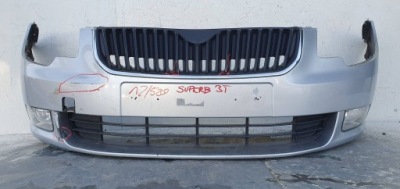 Skoda superb mk2 2 2 бампер передній перед фото №1