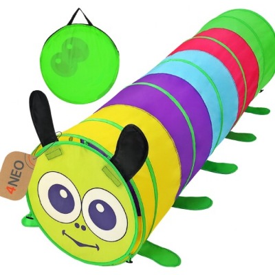 GYEREK HERNYÓ ALAGÚT SÁTOR SZÍNES KERTI GYEREK NAGY 165CM