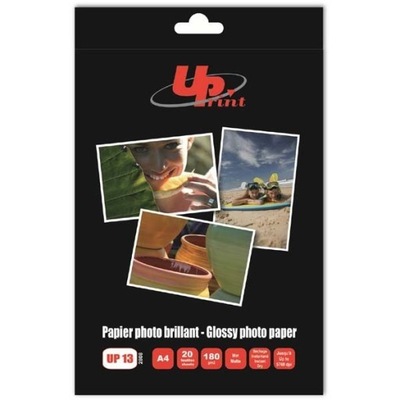 UPrint Mate photopaper, foto papier, matowy, biały, A4, 180 g/m2, 20 szt.,