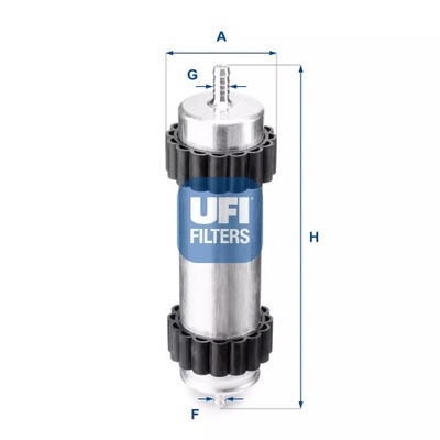 UFI 31.946.00 FILTRO COMBUSTIBLES  