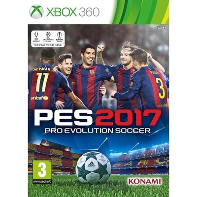 PES 2017 XBOX 360 PRO EVOLUTION SOCCER 17 JAK FIFA