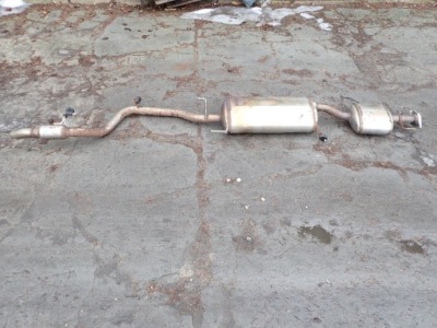 Гаситель выхлоп kpl. infiniti qx60 l51 pathfinder r23 2022 фото №1