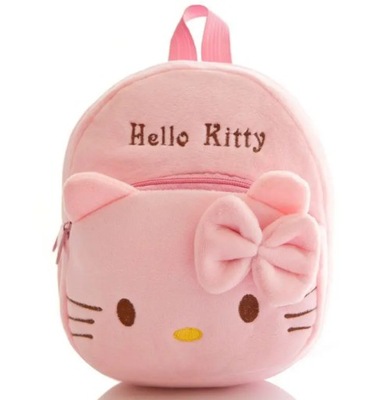 PLECAK PLUSZOWY Plecaczek Hello Kitty różowy PINK