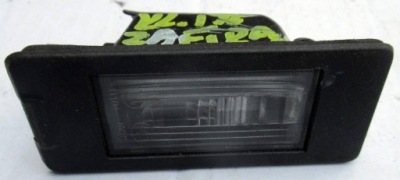 Opel zafira c лампа освещение номерного знака регистрационный задний задняя 13590043 фото №1