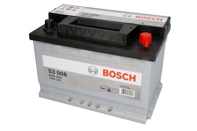 BATERÍA BOSCH 12V 70AH/640A S3 P+  