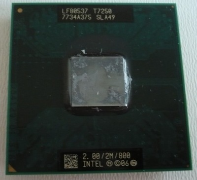 Procesor Intel Core 2 Duo T7250 2GHz 800Mhz 2MB
