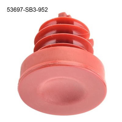 STEERING PUMP RESERVOIR CAP PLUG COVER POWER RED WATERPROOF 36X35MM ~47837