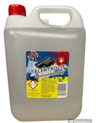 Elektrolit akumulatorowy kwas do акумуляторів 5l фото №1