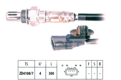 Датчик лямбда-зонд dacia renault nissan eps фото №1