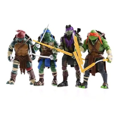 Figurki Ninja Turtles 15 cm Żółwie Ninja 4 szt