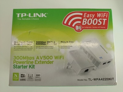 Transmiter sieciowy TP-Link TL-WPA4220KIT AV500
