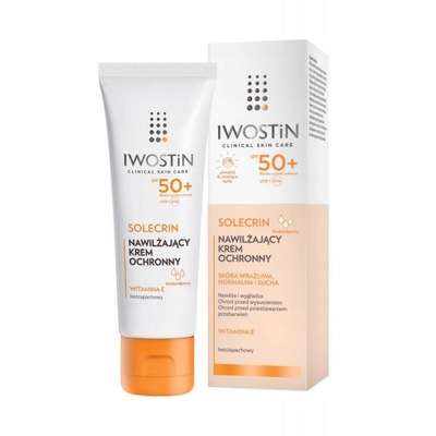 Iwostin Solecrin Nawilżający Krem Ochronny SPF50+