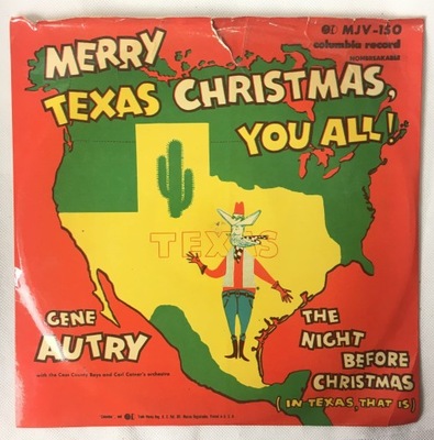 Gene Autry Merry Texas Christmas, You All! / The Night Before Christmas (In
