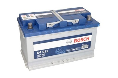 АКУМУЛЯТОР BOSCH 12V 80AH/740A S4 P+