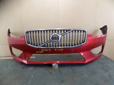 Volvo xc60 ii r-design бампер перед передній 31449127 решітка радіатора 0ryginał фото №1