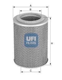 UFI 25.455.00 FILTRO OLEJUFORD D1000-DA2818 -79  