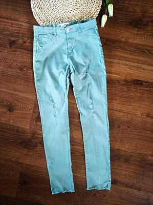 SPODNIE JEANSY RURKI DENIM 164 H541