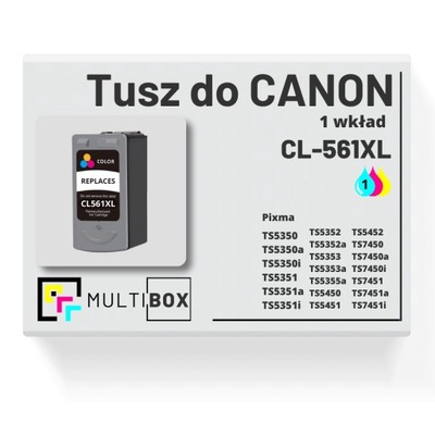 Tusz CL-561XL CL561XL color zamiennik do Canon Pixma TS5351a