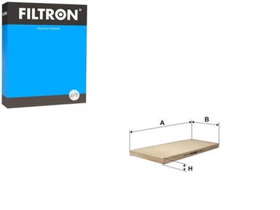 FILTRAS KABINOS 390X150X20MM NEOPLAN N 1122 3 C N 516 N 516 3 FILTRON 