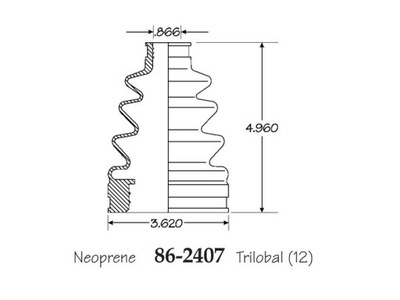 Захист шарнір внутрішній chevrolet equinox 05-09 фото №1