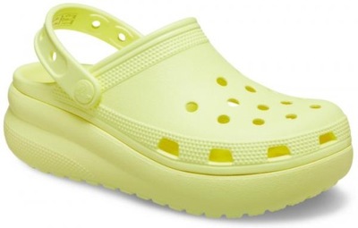 crocs klapki dziecięce cutie clog J6 żółte roz 38,5