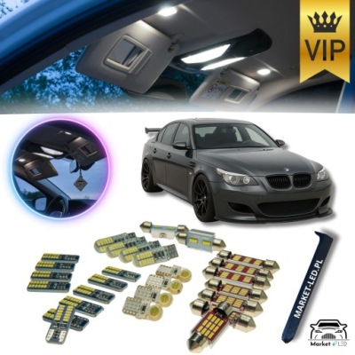 Bmw e60 - набір освітлення салону led! vip фото №1