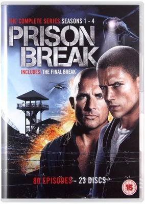 Prison Break Seasons 1-4 DVD