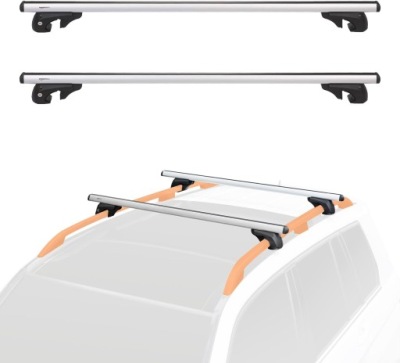 Amazon basics багажник даховий 132cm на рейлінги jeep toyota nissan фото №1