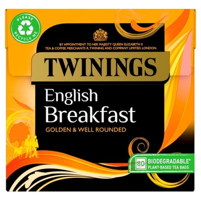 Twinings English breakfast 80 tb