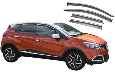 RENAULT CAPTUR I J87 13-19 SIDE-WINDOW DEFLECTORS WINDOW SIDE  